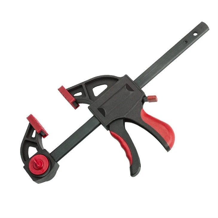 Woodworking Plastic quick ratchet F-clamp suppliers