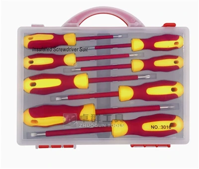Set di cacciaviti isolanti 8 in 1