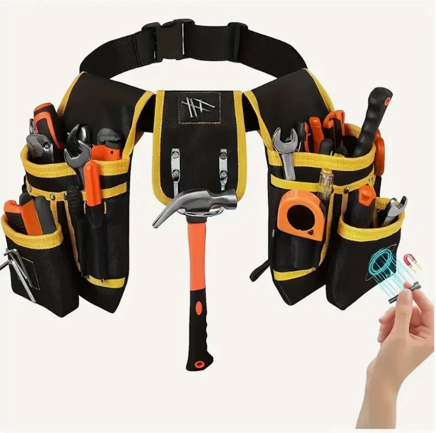 TOOL BELT WITH SLIDING BAGS AND HOLDER suppliers